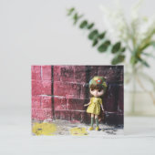 Blythe Raspberry Sorbet Briefkaart (Staand voorkant)