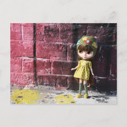 Blythe Raspberry Sorbet Briefkaart (Voorkant)