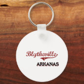 Blytheville Arkansas City Classic Sleutelhanger (Voorkant)