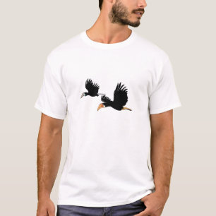 Blyth's Hornbill Birds - Het symbool van ware lief T-shirt