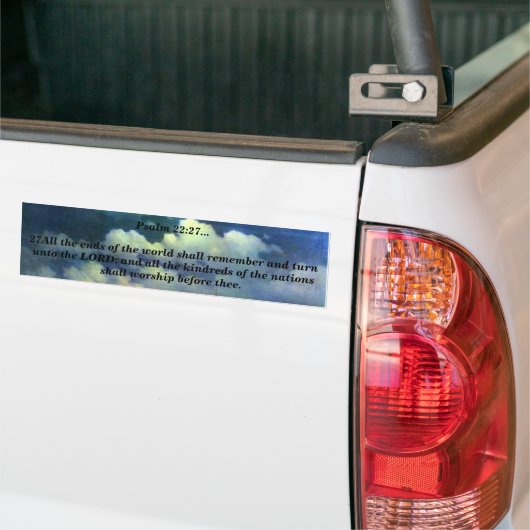 BLZ. 22:27 BUMPERSTICKER (Op Truck)