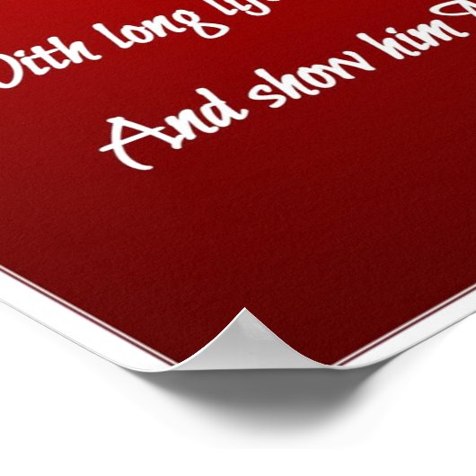 BLZ. 91:14-18 POSTER (Hoek)