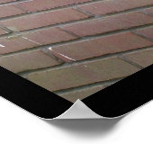 Blzn Brick Wall Poster (Hoek)
