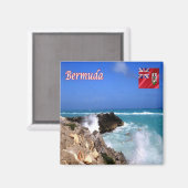 BM009 BERMUDA, Tropisch Storm Jose, Fridge Magneet (Voorkant / Achterkant)