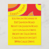 BM Bar Bat Mitswa behuizing/richting Kaart werveli (Voorkant)