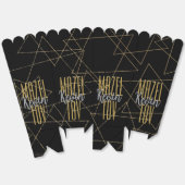 BM Bar Bat Mitswa Gold Stars Bedankdoosjes (Ongevouwen)