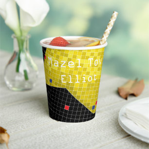 BM Bar Bat Mitswa Paper Cup Game On Papieren Bekers