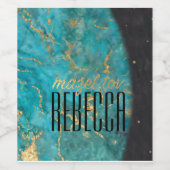 BM Bar Bat Mitswa uit deze wereld Wijn Etiket (Enkel label)