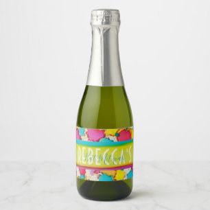 BM Bar Bat Mitzvah Confetti Mini Sparkling Wijnetiket