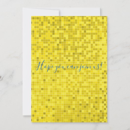 BM Bar Bat Mitzvah Game On Save The Date (Achterkant)