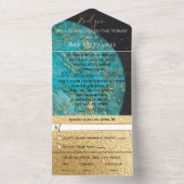 BM Bar/Bat Mitzvah Iedereen Uitnodiging Buitenruim (Binnen)