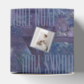 BM Bar Bat Mitzvah Star of David Blues Bedankdoosjes (Bovenkant)