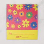 BM Bar en Bat Mitswa Bloemen Plaatskaarten Plaatskaartje (Buitenkant ongevouwen)