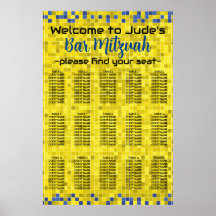 BM Bar en Bat Mitswa Game op de Zittingsgrafiek