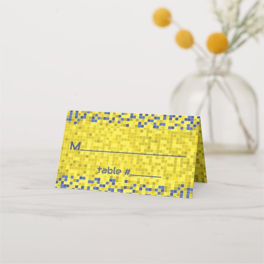 BM Bar en Bat Mitswa spel op plaats kaarten Plaatskaartje (Voorkant)