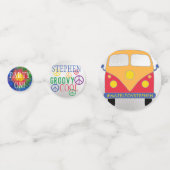 BM Bar of Bat Mitswa Confetti stijl uit de jaren 6 (Achterkanten)