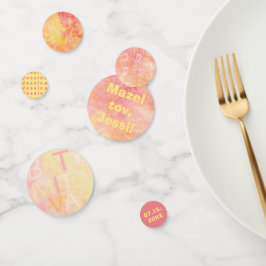 BM Bar of Bat Mitswa gewoon subtiel Confetti