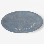 BM Bar of Bat Mitswa Papier Bord Blues (Gekanteld)