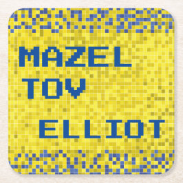 BM Bar of Bat Mitswa SPEL OP OOK Kartonnen Onderzetters