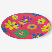 BM Bar of Bat Mitzvah Flower Paper Bord (Gekanteld)