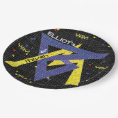 BM Bar of Bat Mitzvah Papier Bord SPEL ON (Gekanteld)