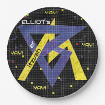 BM Bar of Bat Mitzvah Papier Bord SPEL ON