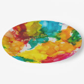 BM Bar of Bat Mitzvah Papier Bord Splash van Kleur (Gekanteld)