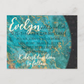 BM Bar of Bat Mitzvah Uit deze Wereld Briefkaart (Voorkant)