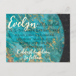 BM Bar of Bat Mitzvah Uit deze Wereld Briefkaart