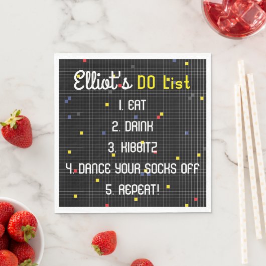 BM Bat Bar Mitswa Game On Servet (Insitu)