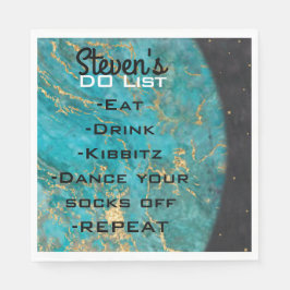 BM Bat Bar Mitswa Space Out servetten