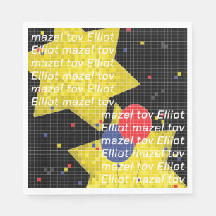 BM Bat Bar Mitswa spel op servetten