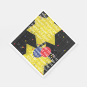 BM Bat Bar Mitswa spel op servetten (Hoek)