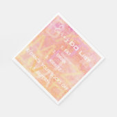 BM Bat Bar Mitzvah Gewoon Subtiele servetten (Hoek)