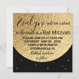 BM Bat Bar Mitzvah Uit deze World Square Uitnodige