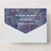 BM Bat Mitswa Blues and Pinks All In One Uitnodiging (Achterkant)