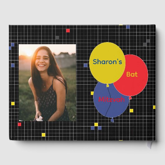 BM Bat Mitswa spel op gastenboek (Achterkant)