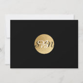 BM Bat Mitzvah Bar Mitzvah Gold Torah 5 x 7 Kaart (Achterkant)