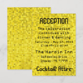 BM Bat Mitzvah Bar Mitzvah Spel op Informatiekaartje (Voorkant / Achterkant)