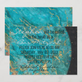 BM Bat Mitzvah Bar Mitzvah Uit deze wereld Kaart (Voorkant / Achterkant)