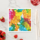 BM Bat of Bar Mitswa Een vleugje gekleurde servett Servet (Insitu)