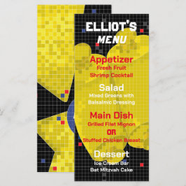 BM Bat of Bar Mitswa SPEL OP het menu