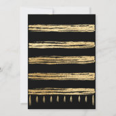 BM Bat of Bar Mitzvah Elegante Torah Yad uitnodigi Kaart (Achterkant)