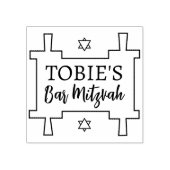 BM Bat of Bar Mitzvah Torah Rubber Stamp Rubberstempel (Afrduk)