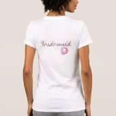BM, Kus de single leven vaarwel! Jess's bache... T-shirt (Achterkant)