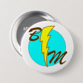 bm-patch ronde button 7,6 cm (Voorkant /achterkant)