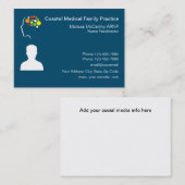 BM Wereldwijde gezondheidszorg 2 Visitekaartje (Voorkant / Achterkant)