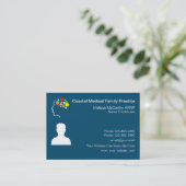 BM Wereldwijde gezondheidszorg 2 Visitekaartje (Staand voorkant)