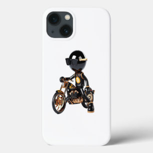 Bman op een fiets, Bitcoin, door Natasha Us Case-Mate iPhone Case