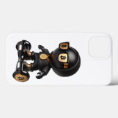 Bman op een zweefboard, Bitcoin, door Natasha Us Case-Mate iPhone Case (Achterkant (horizontaal))